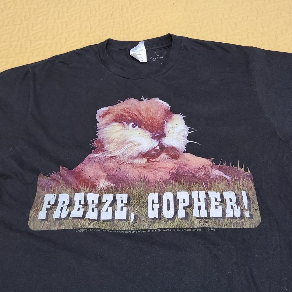 Vintage Caddy Shack (Freeze, Gopher !) T shirt size M
